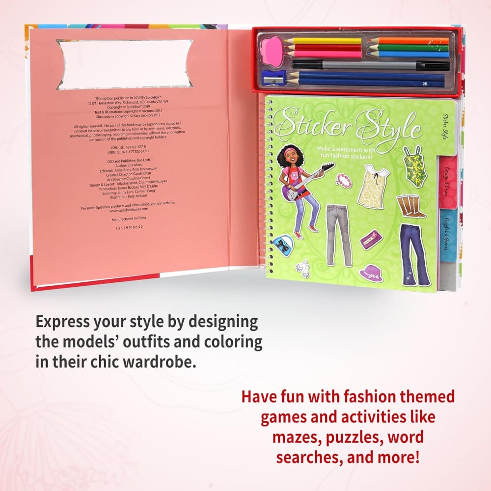 Imagine It Fashion Activity Set - SpiceBox