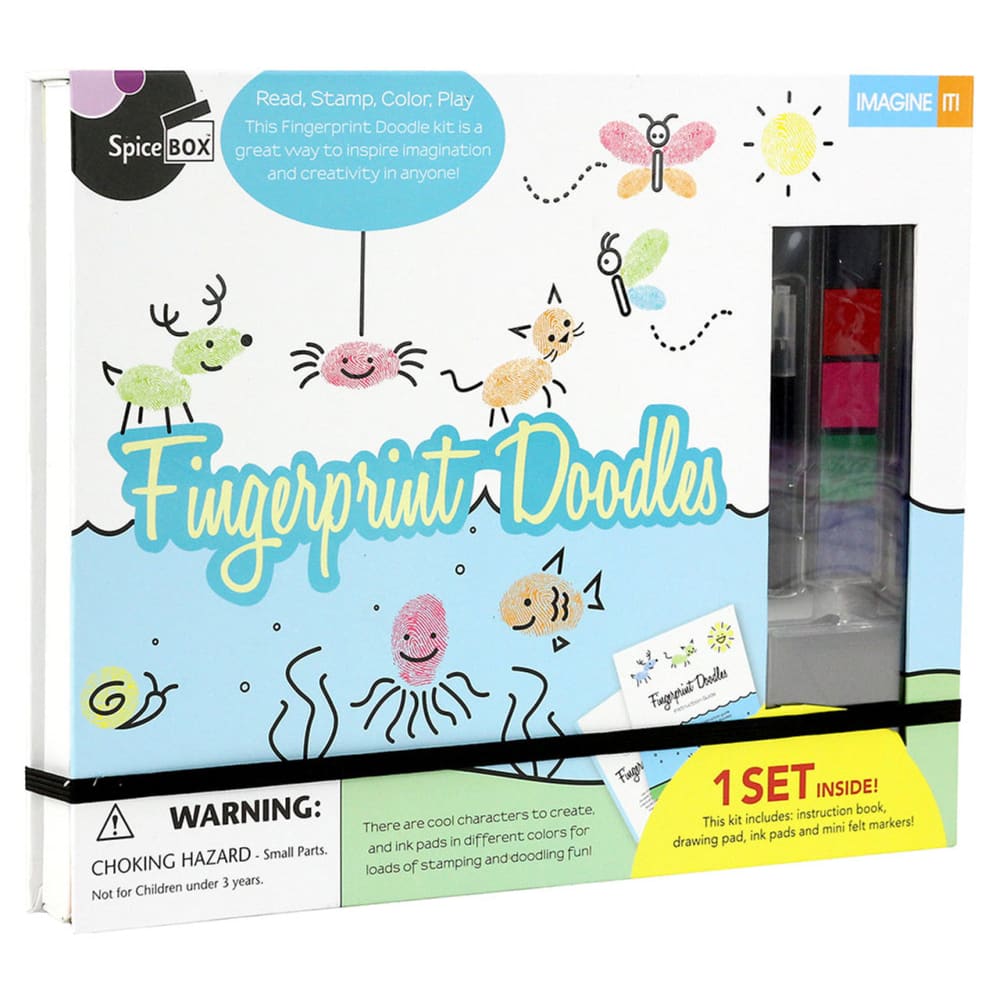 Imagine It Fingerprint Doodles - SpiceBox