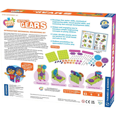 Image of Intro To Gears - Thames and Kosmos 814743016880