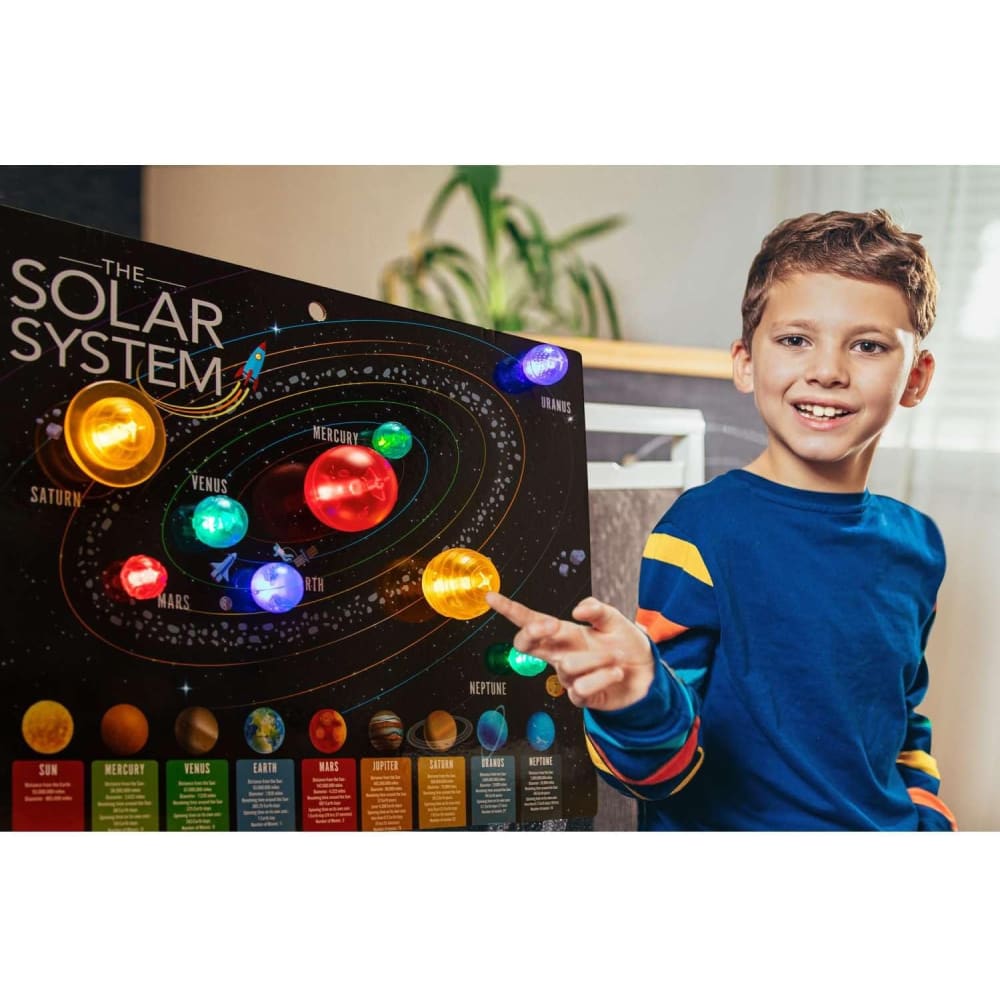 KidzLabs - 3D Solar System Light-Up Poster - BigjigsToys_INT 4893156034618