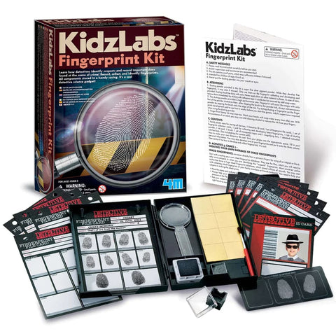 Image of KidzLabs Fingerprint Kit - 4M Great Gizmos 4893156032485