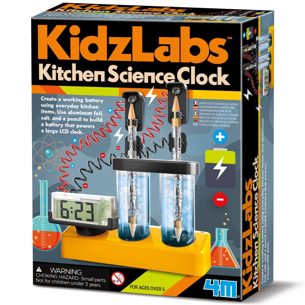 Kidzlabs Kitchen Science Clock - BigJigs Toys