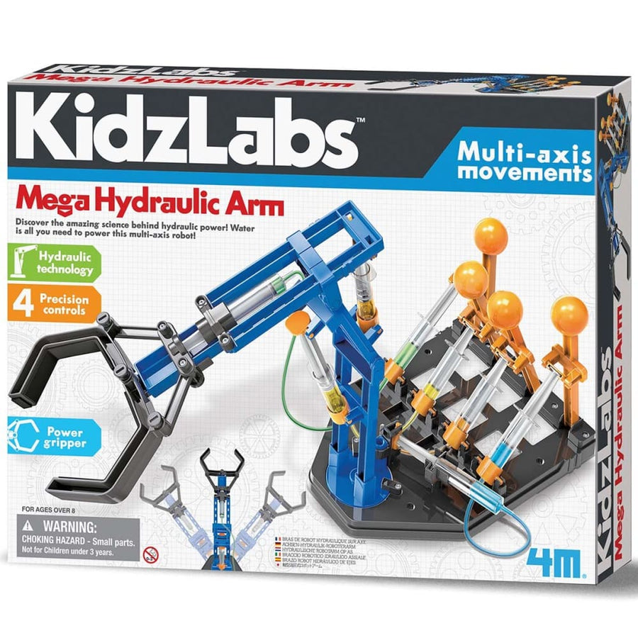 KidzLabs Mega Hydraulic Arm - 4M Great Gizmo 4893156034274