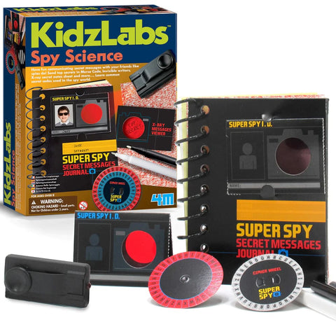 Image of KidzLabs Spy Science - 4M Great Gizmos 4893156032959