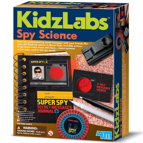 Image of KidzLabs Spy Science - 4M Great Gizmos 4893156032959