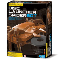 KidzRobotix Disc Launcher SpiderBot - 4M Great Gizmos 4893156033918