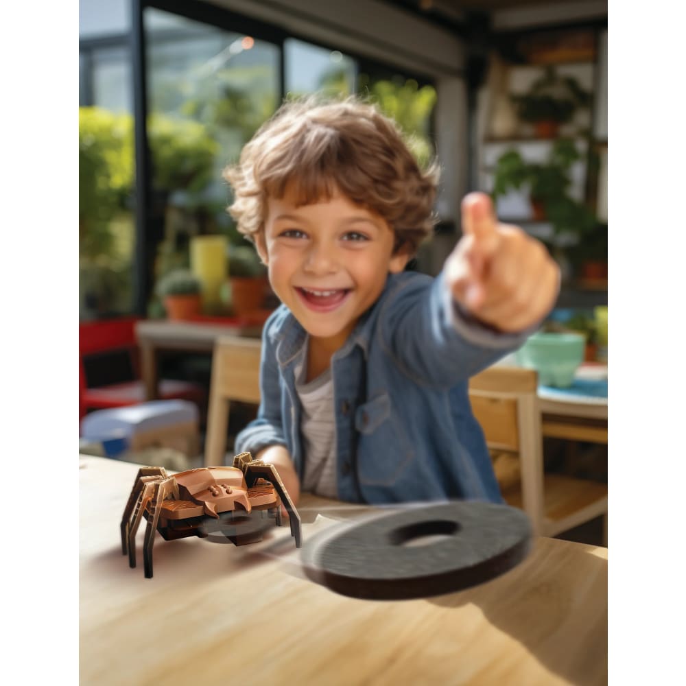 KidzRobotix Disc Launcher SpiderBot - 4M Great Gizmos 4893156033918