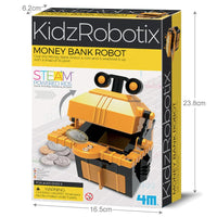 KidzRobotix Money Bank Robot - 4M Great Gizmo