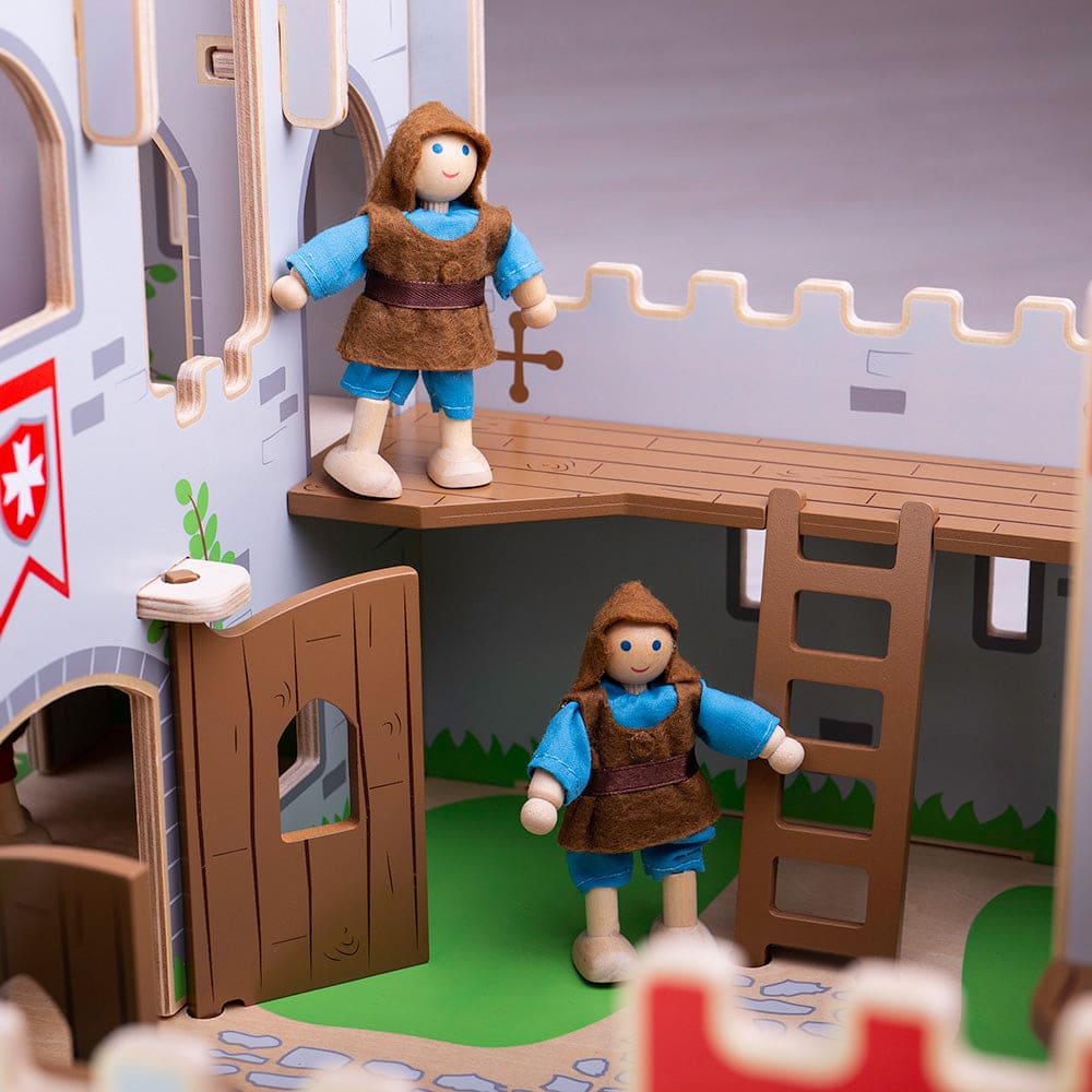 King George’s Castle Toy Playset - Bigjigs Toys 691621701546