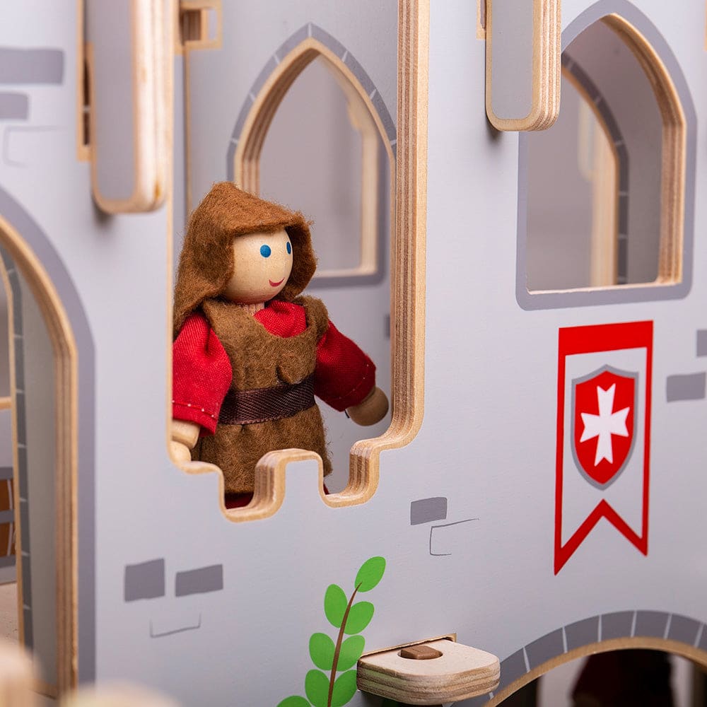 King George’s Castle Toy Playset - Bigjigs Toys 691621701546