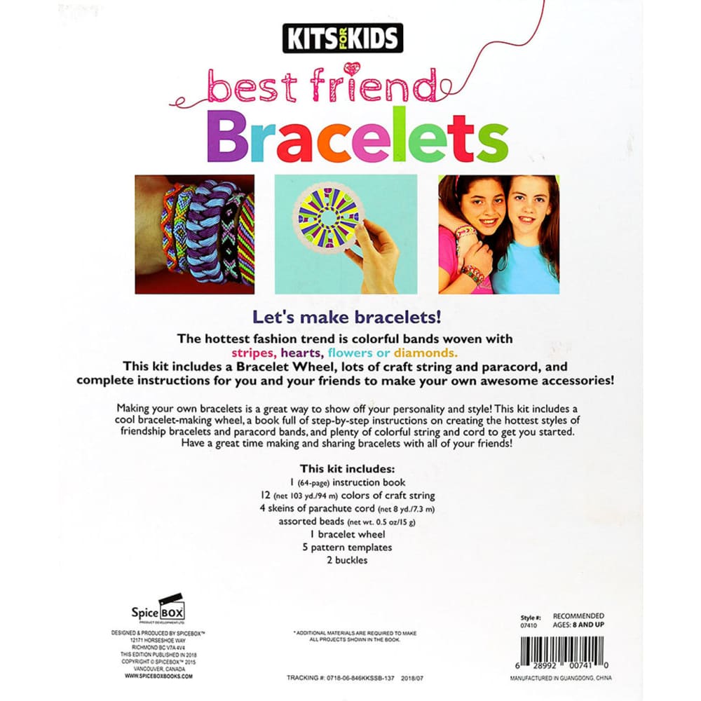 Kits for Kids Best Friend Bracelets - SpiceBox