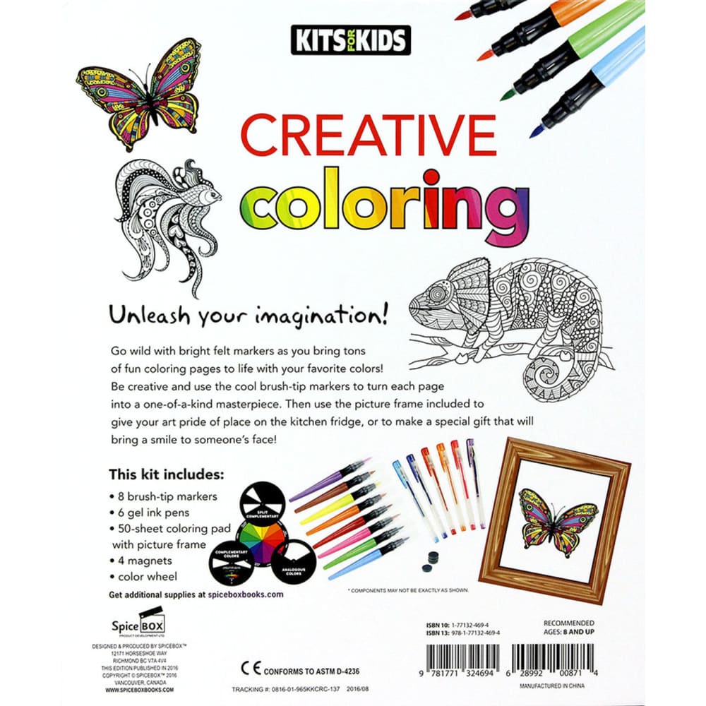 Kits for Kids Creative Colouring - SpiceBox