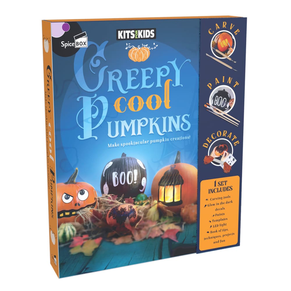 Kits for Kids Creepy Cool Pumpkins - SpiceBox