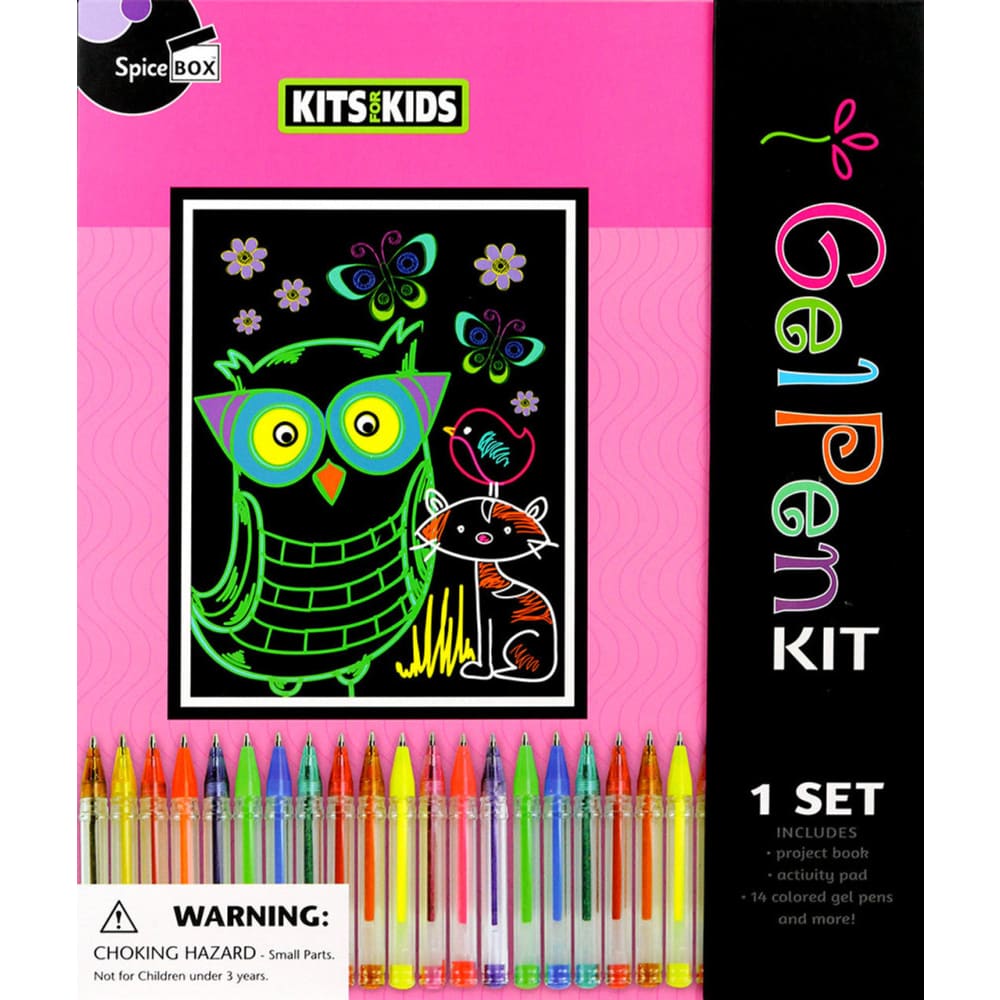 Kits for Kids Gel Pen Set - spice box