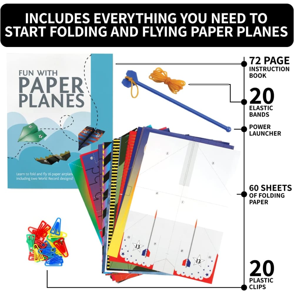 Kits for Kids Ultimate Paper Planes - SpiceBox