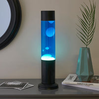 Lava Lamp Blue with White Wax - Thumbs Up 5050341300296