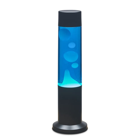 Image of Lava Lamp Blue with White Wax - Thumbs Up 5050341300296