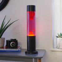 Lava Lamp Purple with Red Wax - Thumbs Up 5050341300258