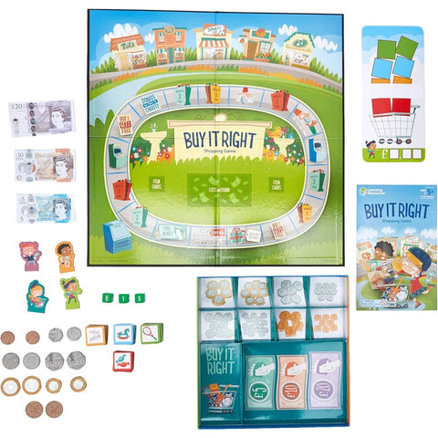 Learning resources buy it right shop shopping game