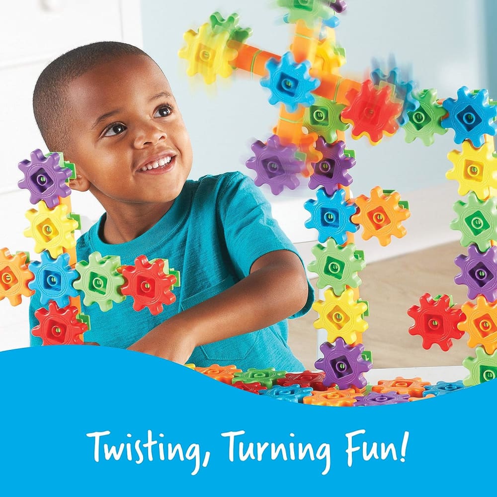 Learning Resources Gears Gears Gears 60 piece Building Set | Learning ...
