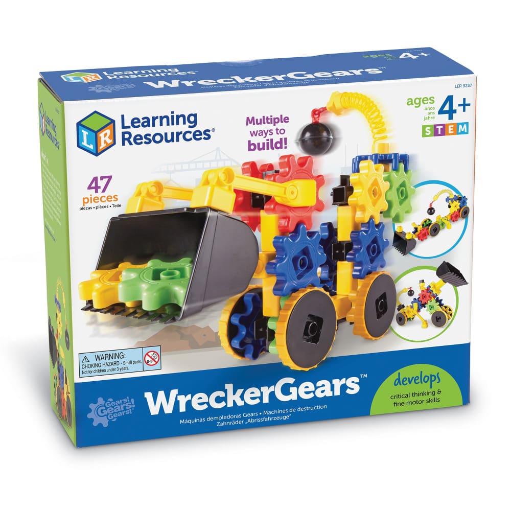Learning Resources Gears! Gears! Gears! WreckerGears | Learning ...