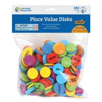 Learning Resources Place Value Disks - 765023052152