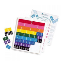 Learning Resources Rainbow Fraction Tiles - 765023012729