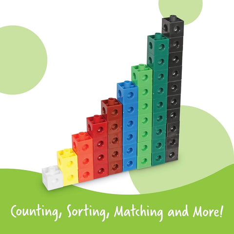 Image of Learning Resources Snap Cubes - 765023075847