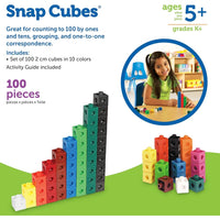 Learning Resources Snap Cubes - 765023075847