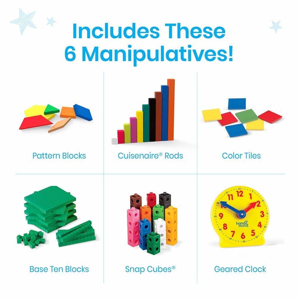 Learning Resources Take-Home Manipulative Kit (Ages 5-7) - 848850115570
