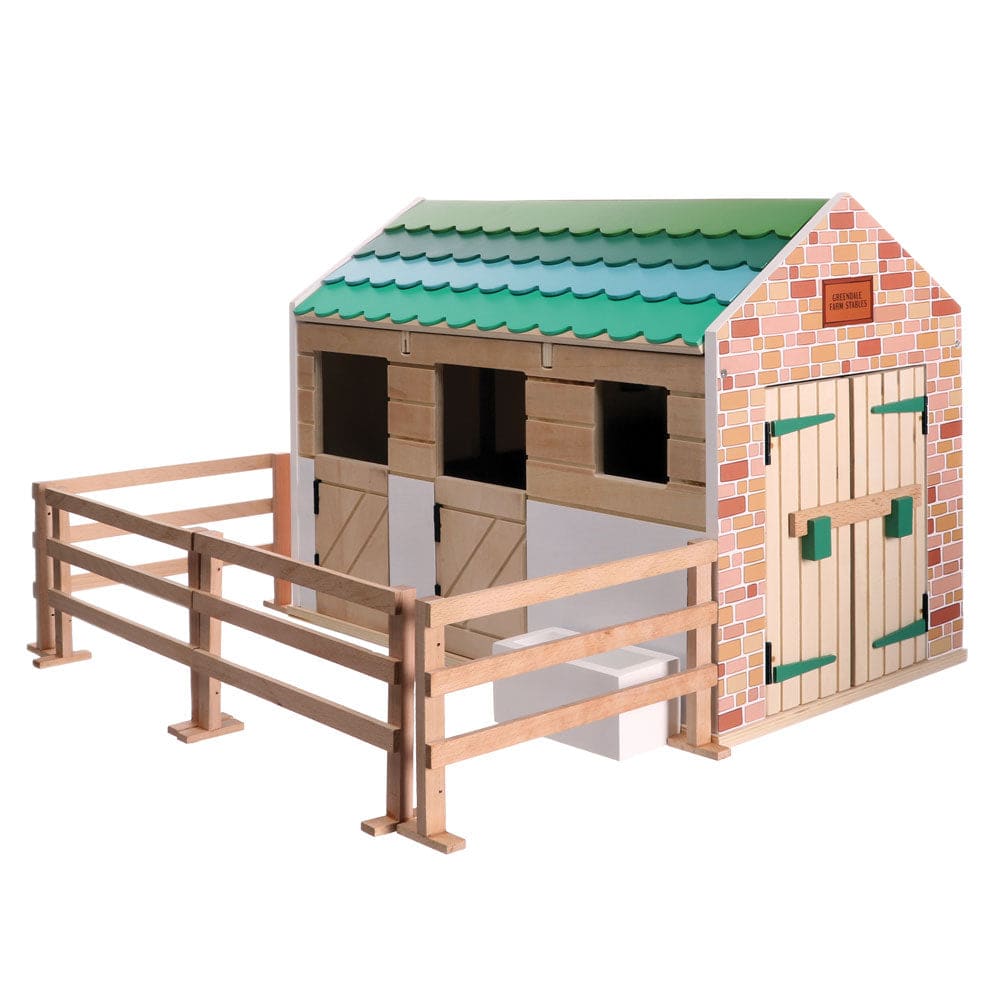 Lottie Doll Wooden Stables Playset - Dolls 5060272132002