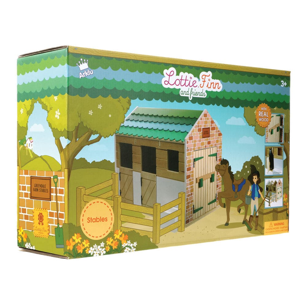 Lottie Doll Wooden Stables Playset - Dolls 5060272132002