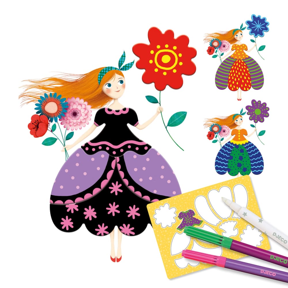 Magic Colour Marie’s Pretty Dress Up - Djeco