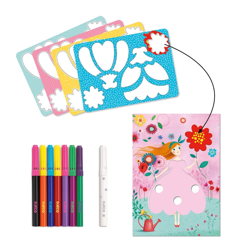 Magic Colour Marie’s Pretty Dress Up - Djeco