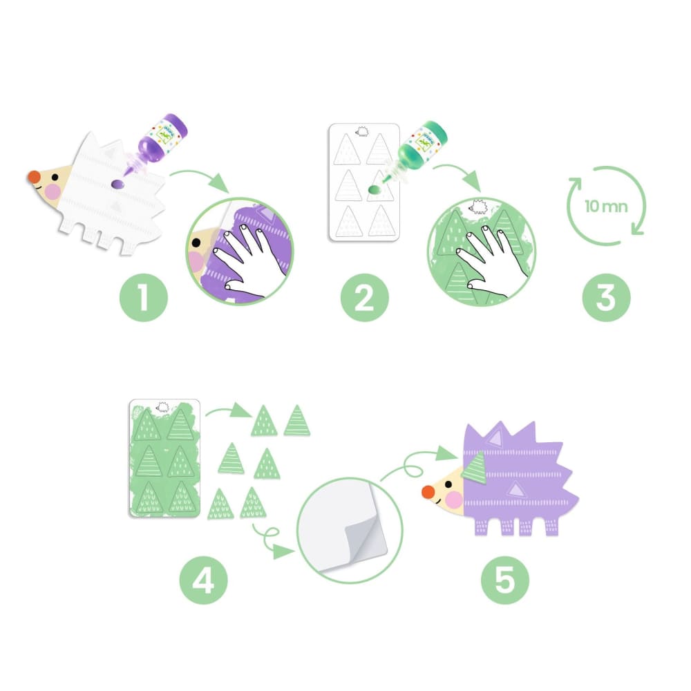 Magic Finger Painting - Djeco