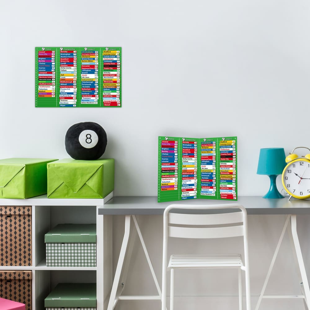 Magnetic Football Tables - Fiesta Crafts