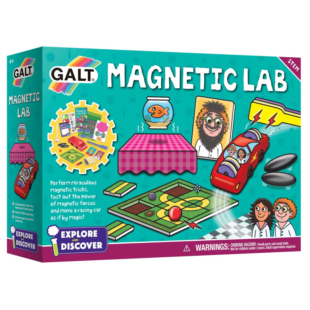Fun Lab Magnets Magnetic Lab Experiment Kit · BrightMinds UK