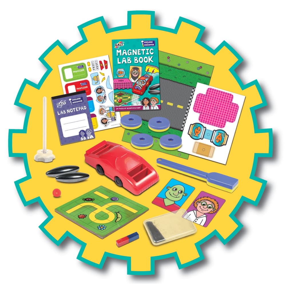 Fun Lab Magnets Magnetic Lab Experiment Kit · BrightMinds UK