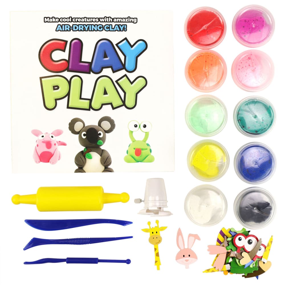 Make & Play Clay Glow in the Dark - SpiceBox