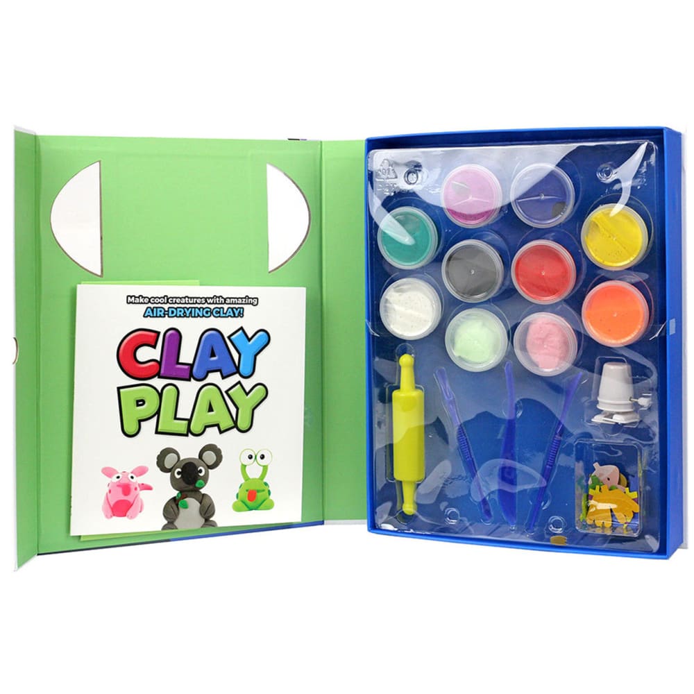 Make & Play Clay Glow in the Dark - SpiceBox