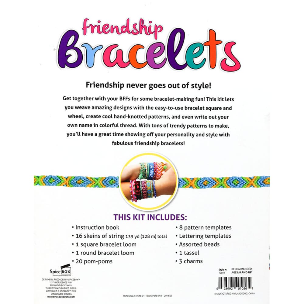 Make & Play Friendship Bracelets - SpiceBox