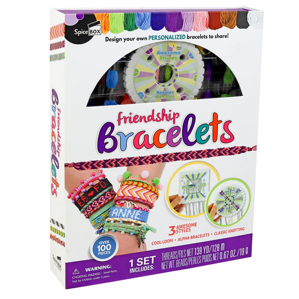 Make & Play Friendship Bracelets - SpiceBox