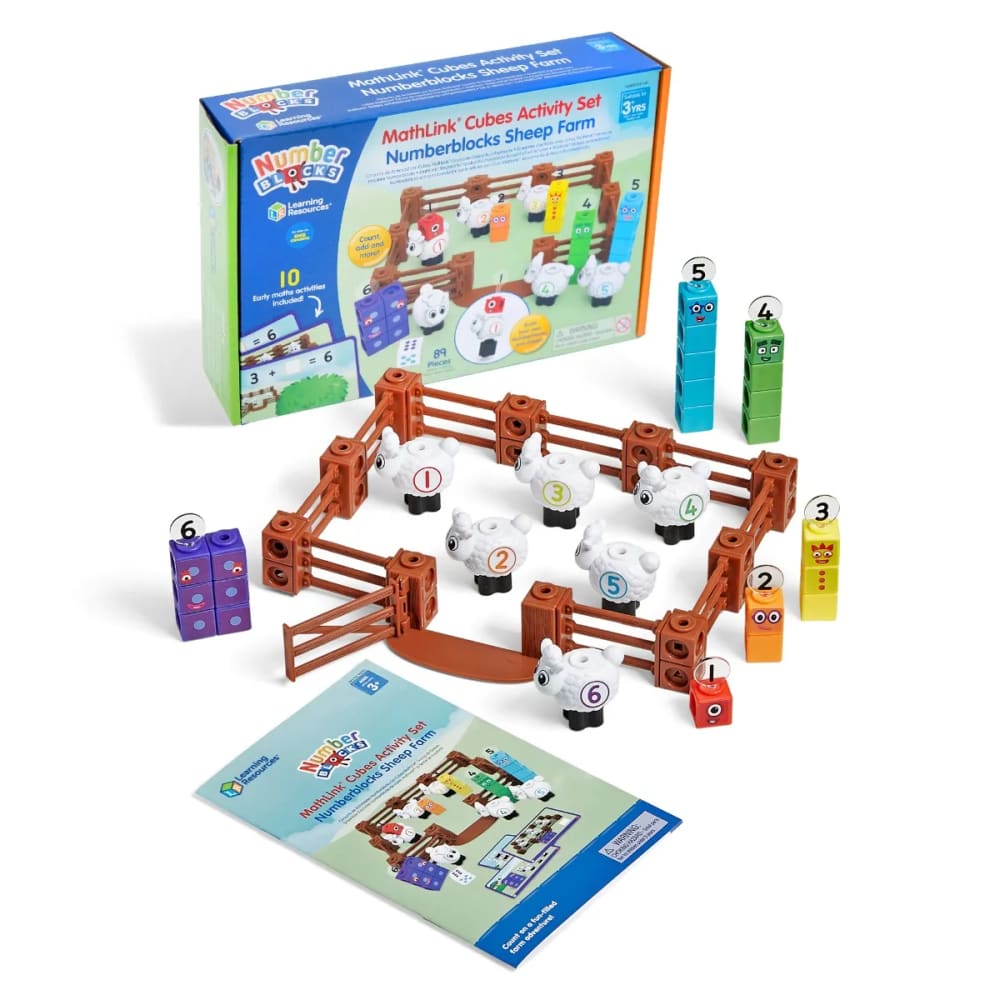 100-teiliges Steckwürfel Set Für Kinder 3-8 Jahre - Lernspielzeug Für Mathe, Zählen & Kreativität
