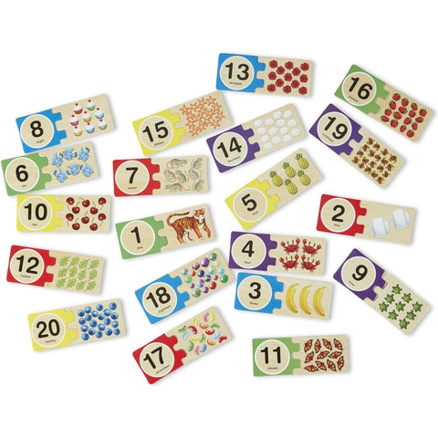 Image of Melissa and Doug Self-Correcting Number Puzzles - 000772125420