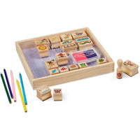 Melissa and Doug Stamp-A-Scene-Fairy Garden - 772124249