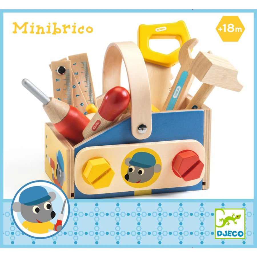 Minibrico Wooden ToolBox - Djeco