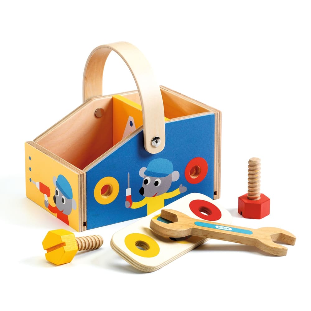 Minibrico Wooden ToolBox - Djeco