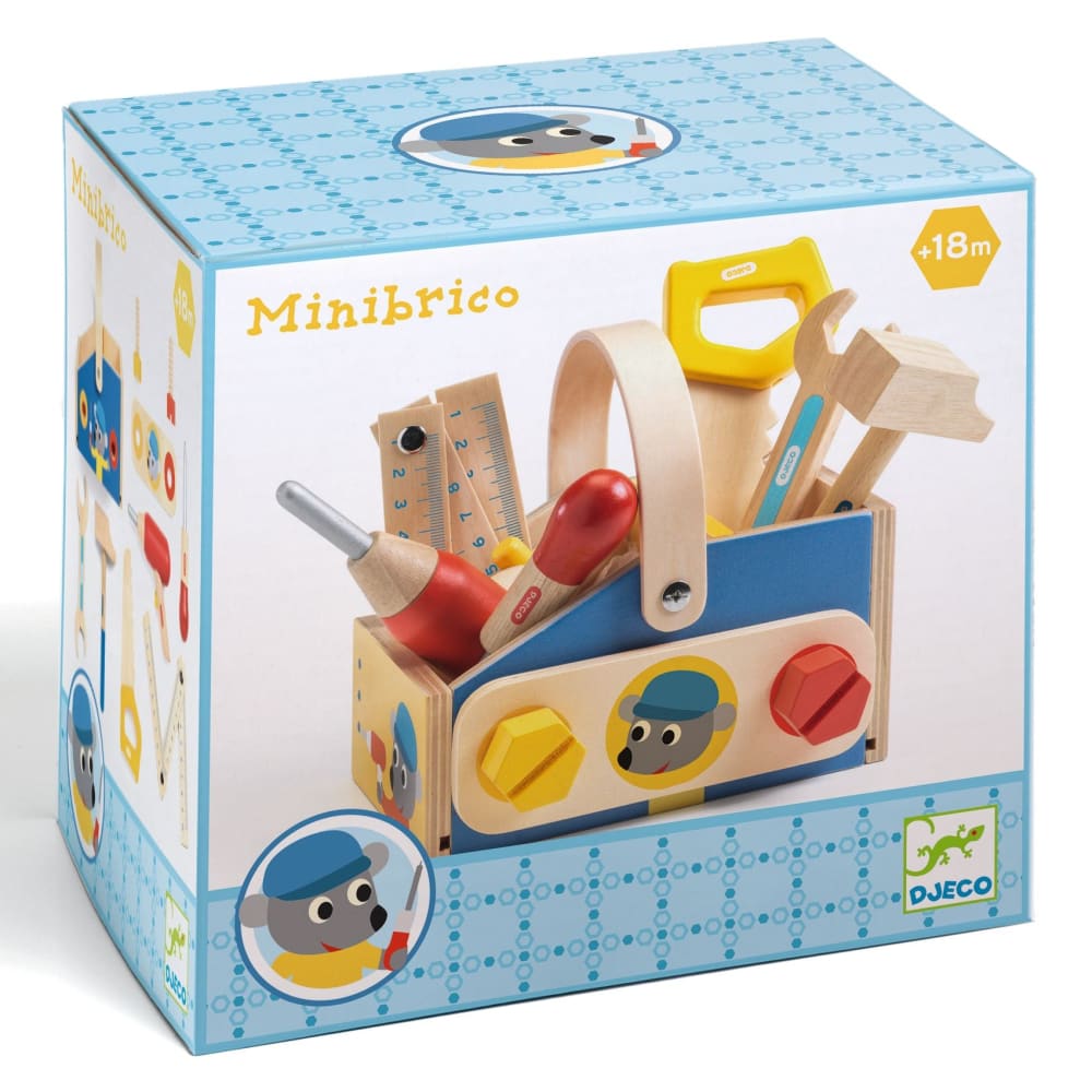 Minibrico Wooden ToolBox - Djeco
