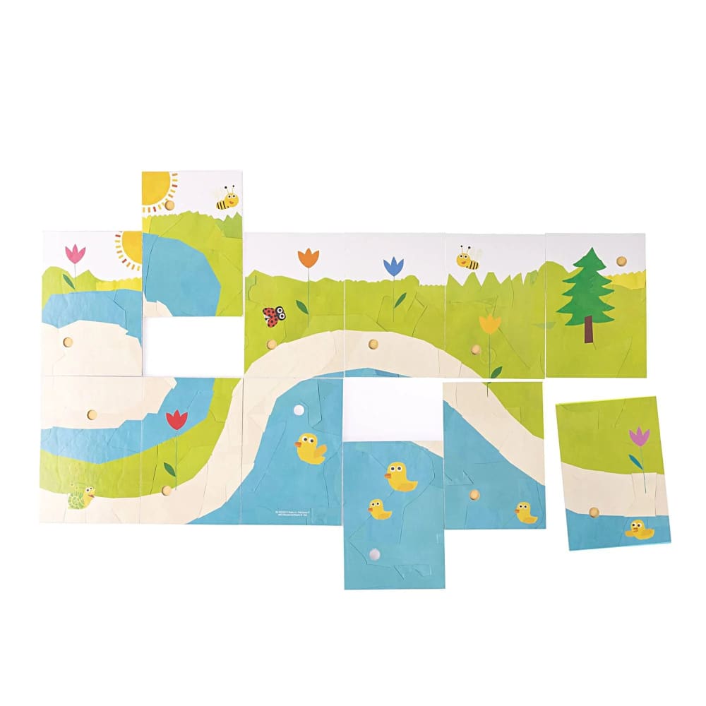Montessori Flash Cards Baby Logic Matching Puzzle - Republic