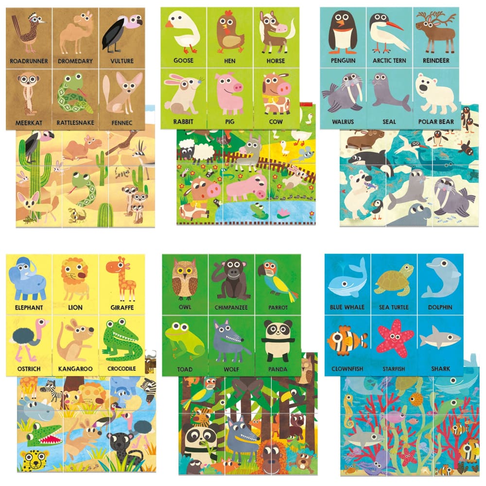 Montessori Flashcards First Animal Encyclopedia - Baby Republic 8059591426883